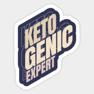 Ketogenic Expert - Keto Sticker